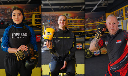 Professional boxing and MMA athletes sponsored by TopGear Sports