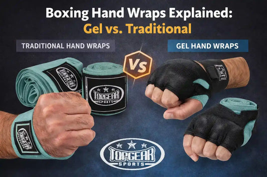 Traditional vs gel hand wraps