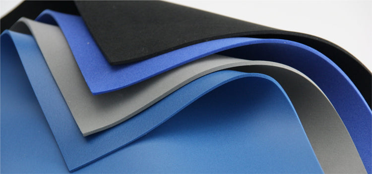 protective foam material layers