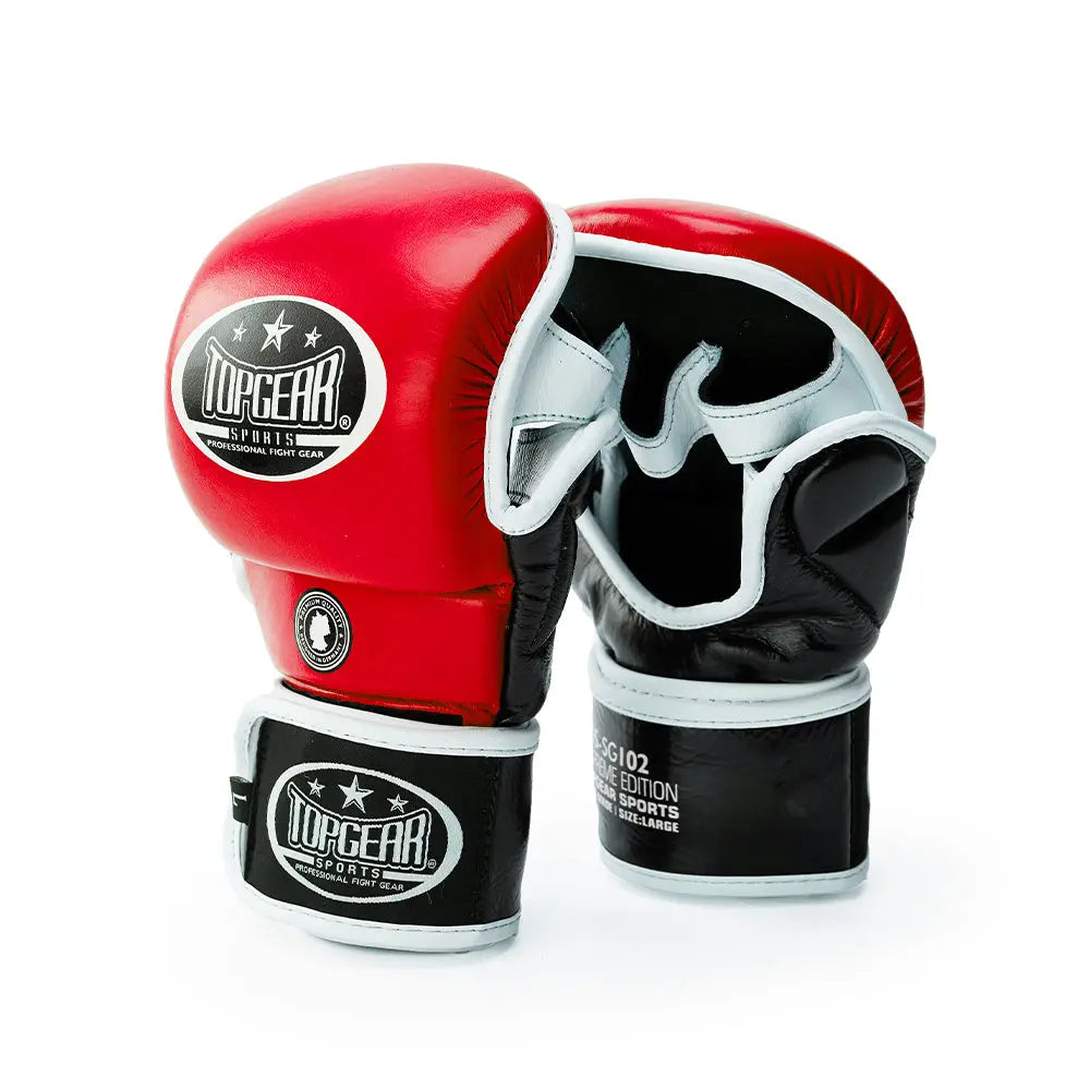 TopGear supreme shooter gloves red pair front pair